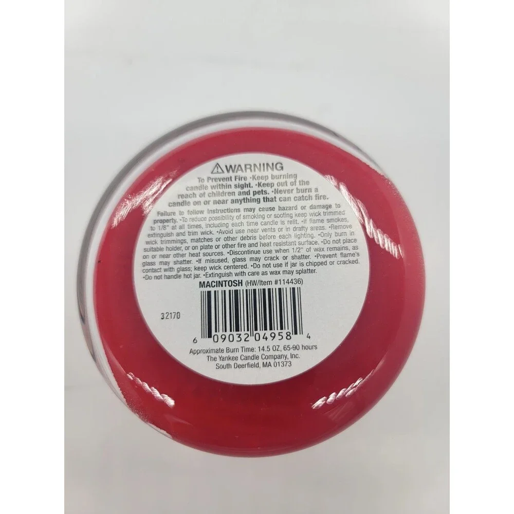 Yankee Candle Macintosh Housewarmer Candle 14.5 oz